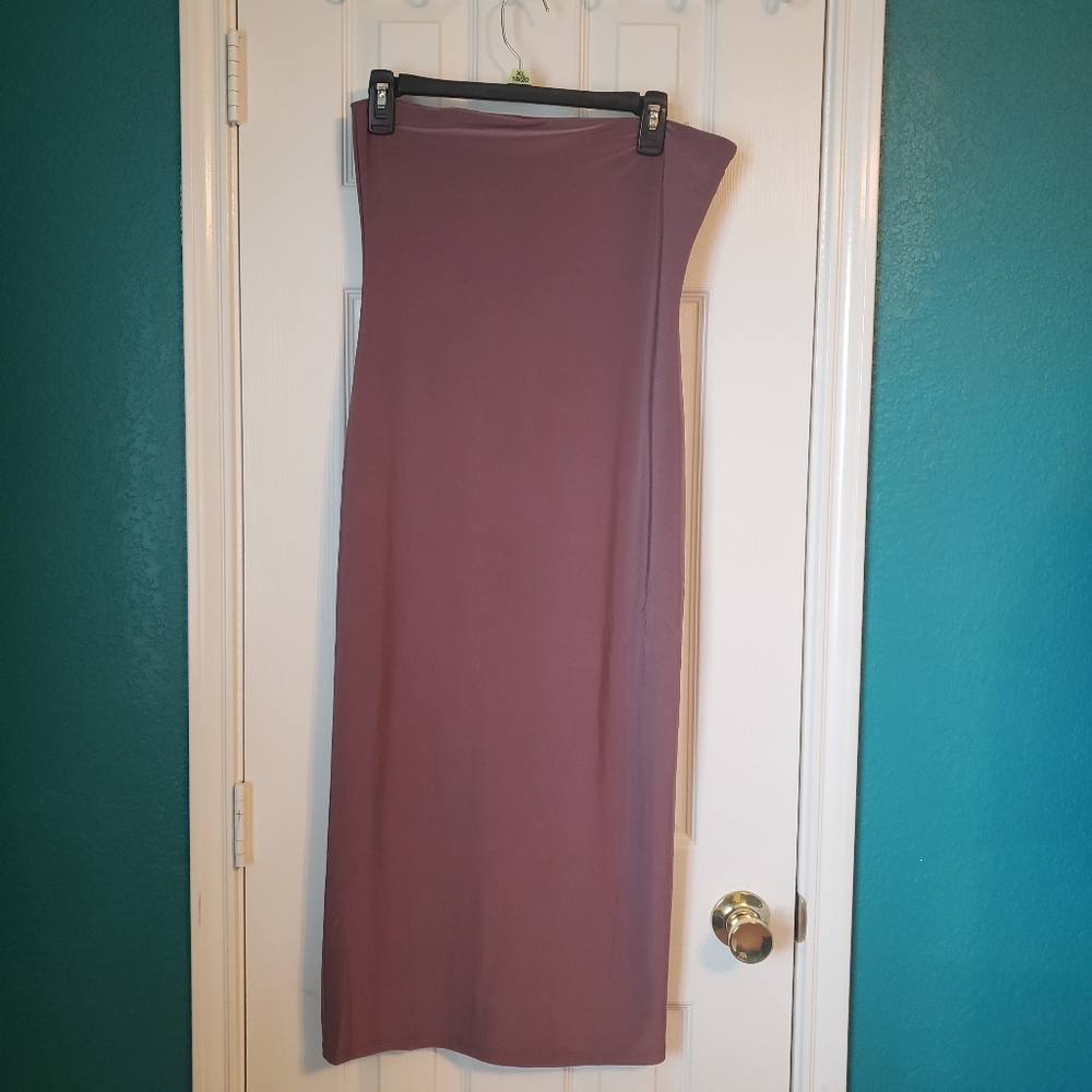 Forever 21 Cocoa Brown Halter Dress